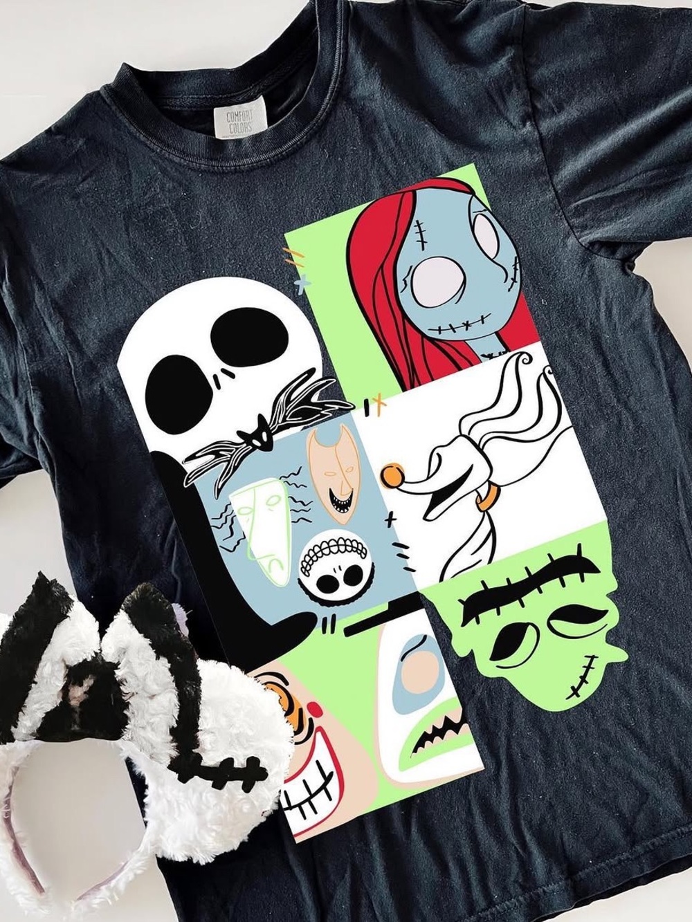 Disney The Nightmare Before Christmas Jack Skellington Sally Zero Inspired Shirt